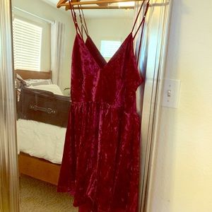 Velvet romper